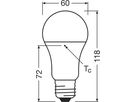 LED-Lampe LEDVANCE CLASSIC A E27 13W 1521lm 830 Typ A mattiert Ø60×118mm