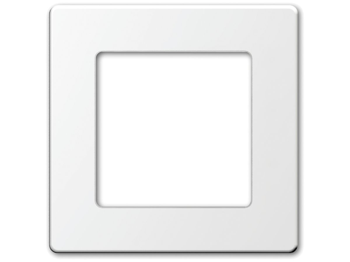 Abdeckrahmen Somfy Smoove 1×1, pure