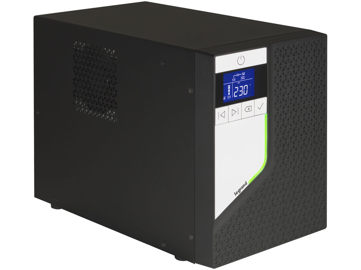 USV-Anlage Legrand KEOR SPE Tower, 1L/1L, 3000VA/2400W, 1.8min à 100%