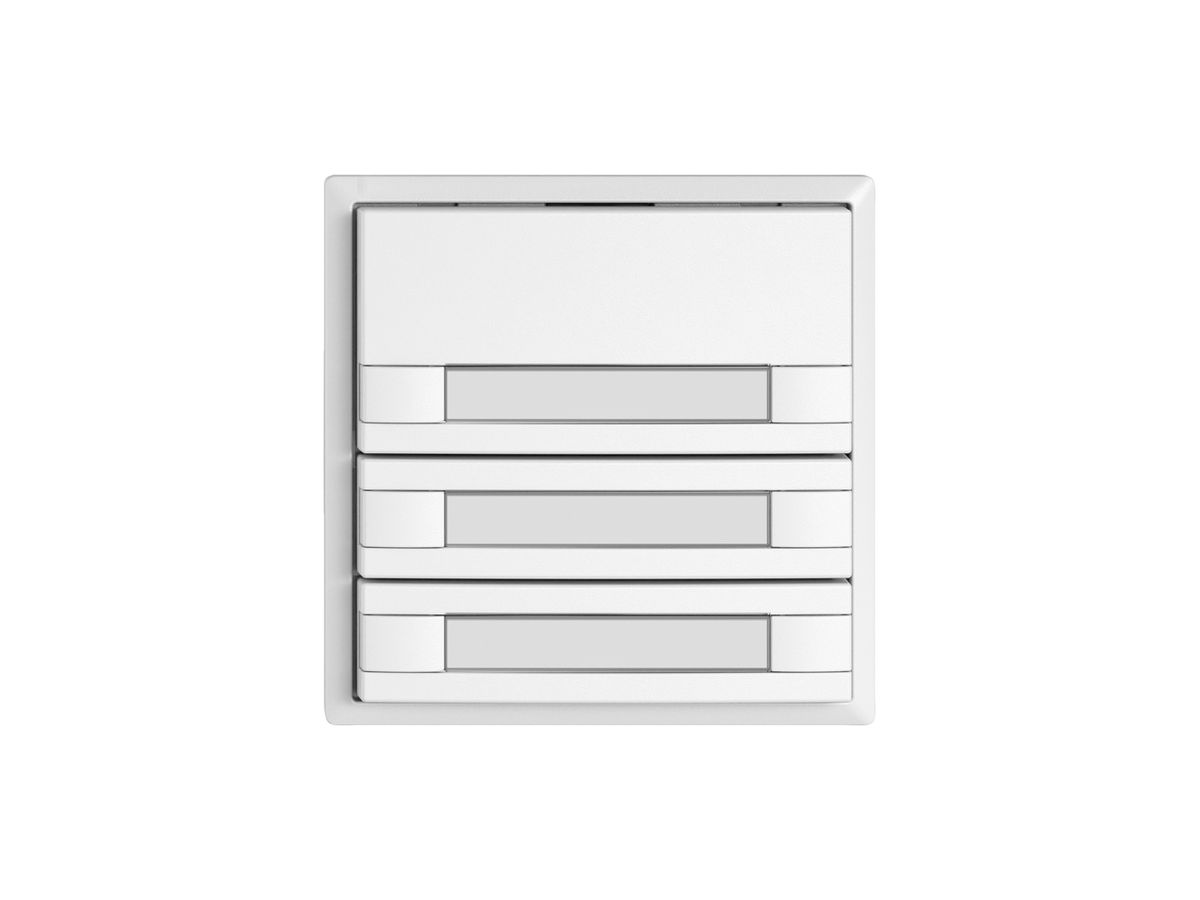 Universaltaster EDIZIO.liv UNI SNAPFIX® 12…48V o.LED 6× 1-Tbed.Pap.ws