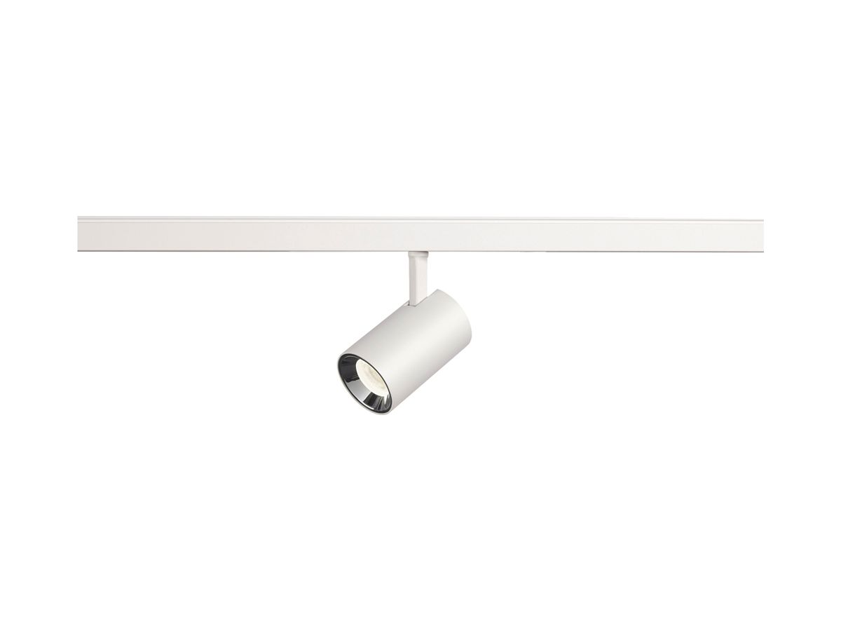 LED-Spot SLV NUMINOS XS 1×8.7W 730lm 940 40° DALI 48V AD Ø50mm weiss/Silber