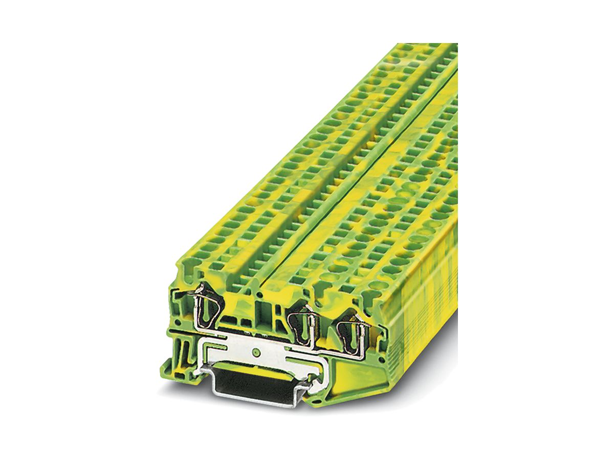 Reihenklemme 0.08…6mm² Zugfederanschluss grün/gelb