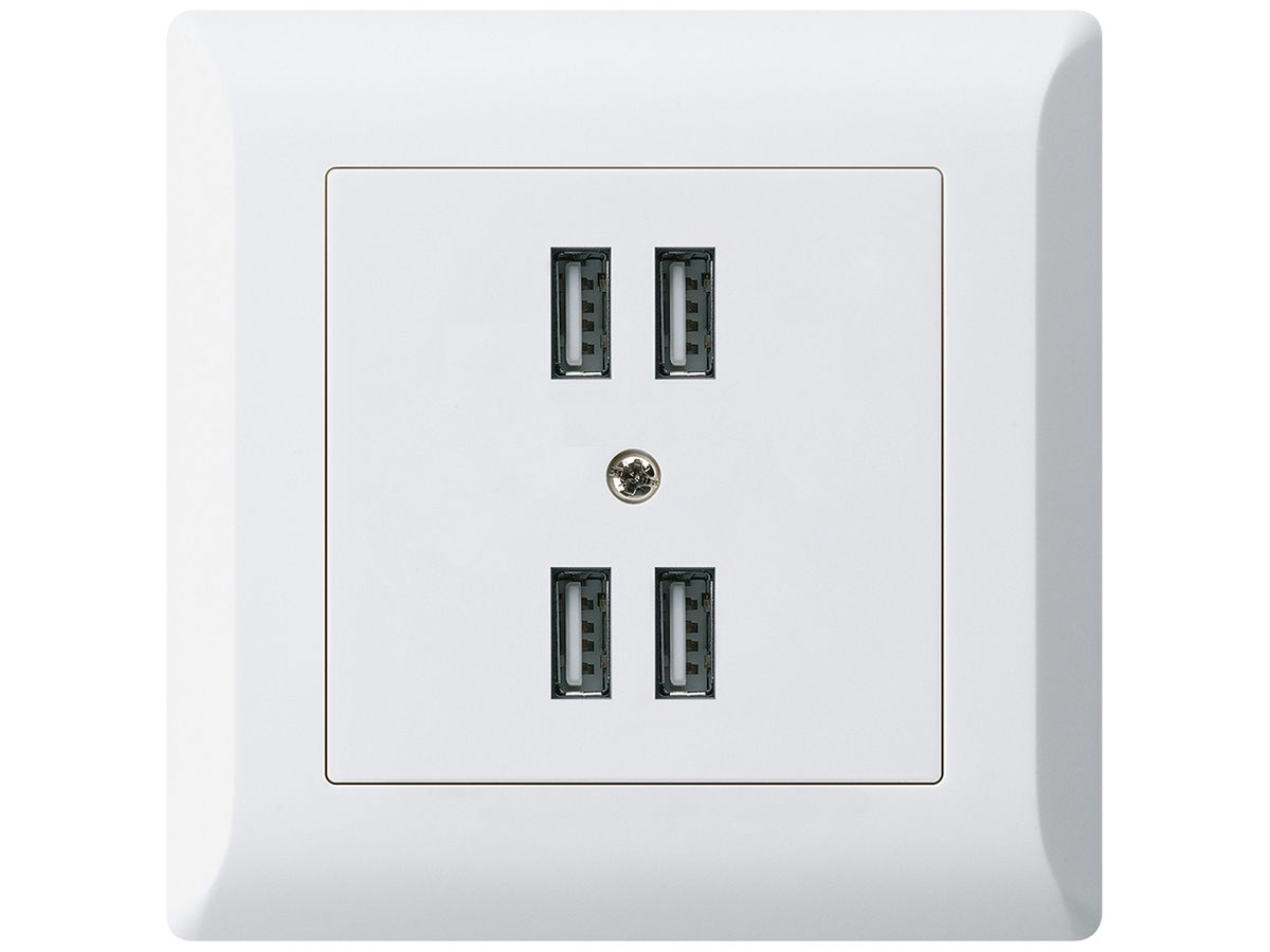 UP-Steckdose 4×USB kallysto.line 2400mA weiss