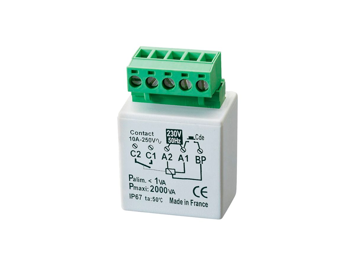 EB-Stromstossrelais Yokis 2000W 230V 10A 2500VA