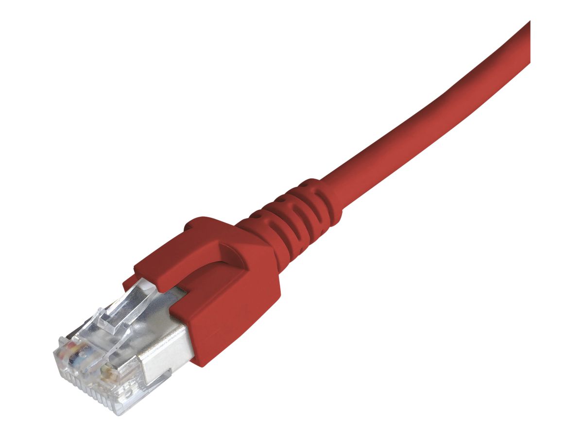 Patchkabel RJ45 Dätwyler 7702 4P, Kat.6A (IEC) S/FTP LSZH, rot, 30m