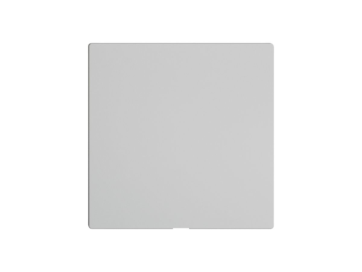 Blindabdeckung Feller EDIZIOdue Wiser 60×60mm hellgrau