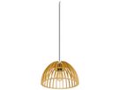 Pendelleuchte SLV WUD half round E27 1×60W direkt Ø380mm braun