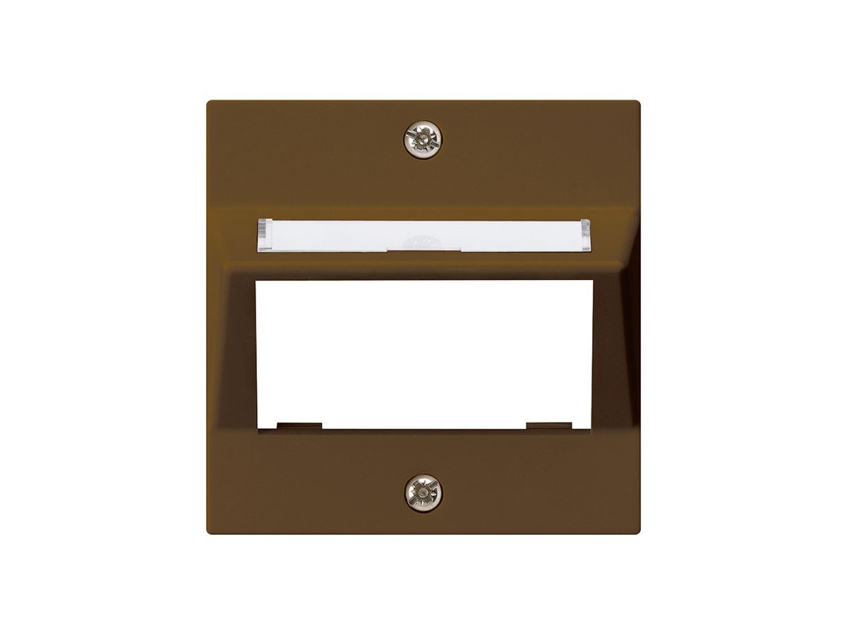 Montageset für 1 M3 Multimedia Modul kallysto braun