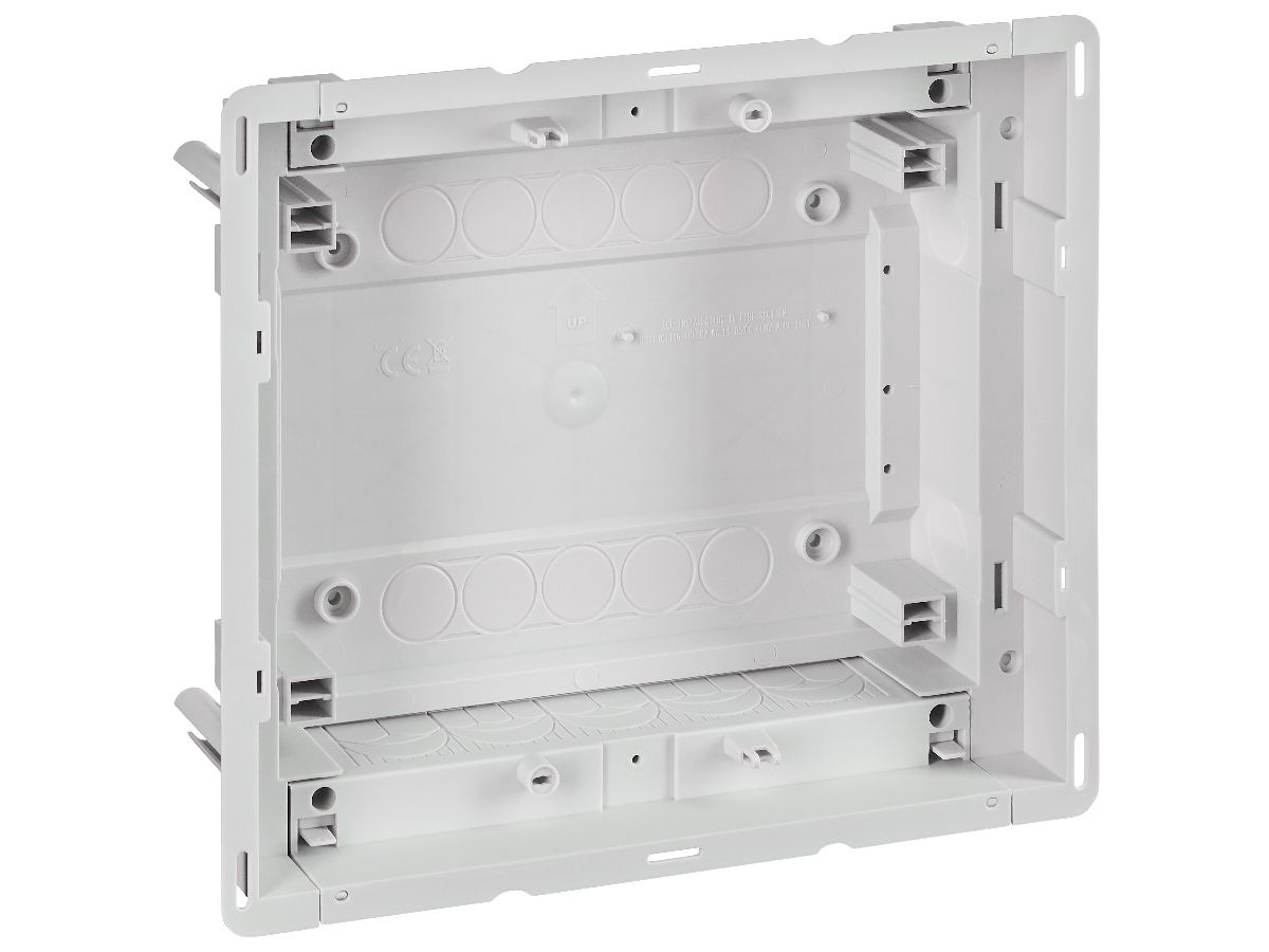 Mauerkasten Schrack 1-Reihig - für 12+2TE, Tiefe: 87mm