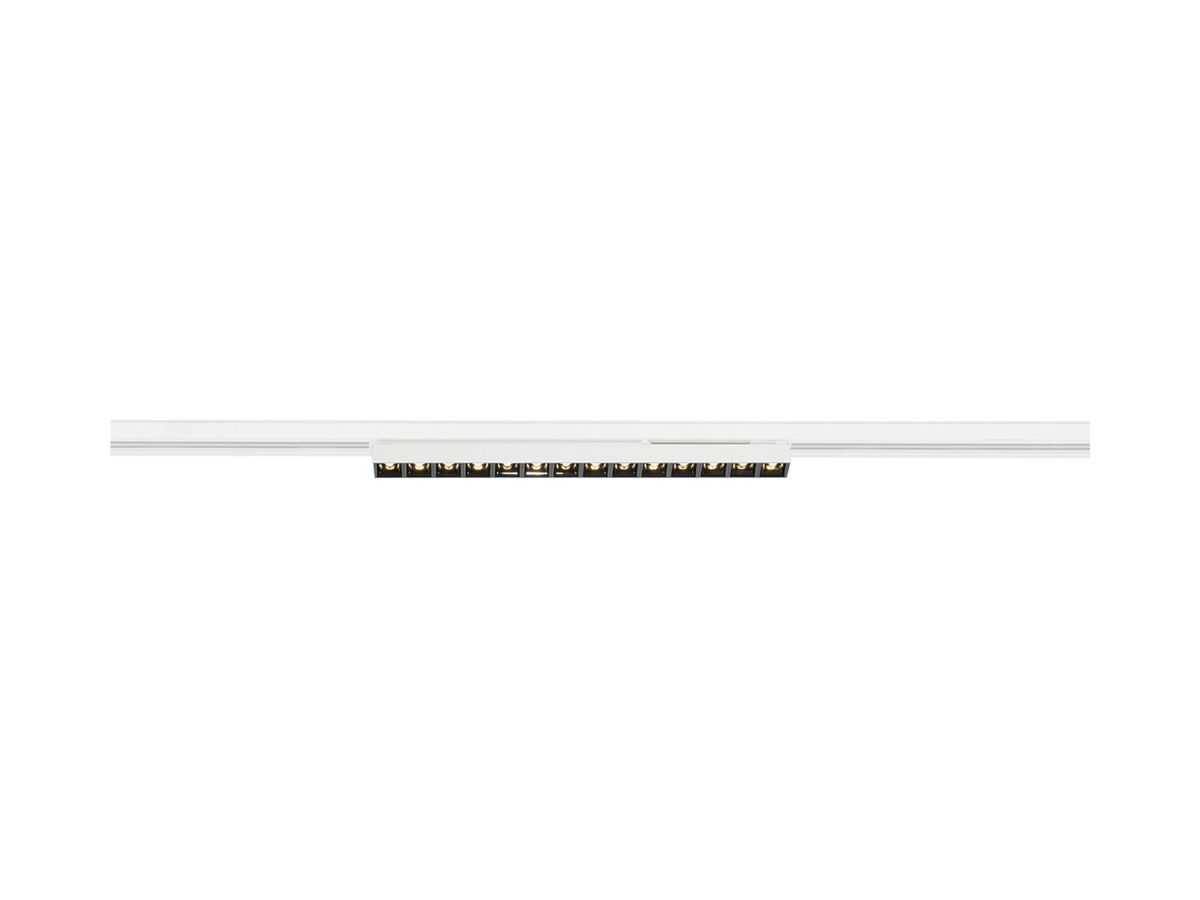 LED-Spot SLV SIGHT EVO 18W 2250lm 3000K WB DALI AD3PH 574×41×40mm ws/sz