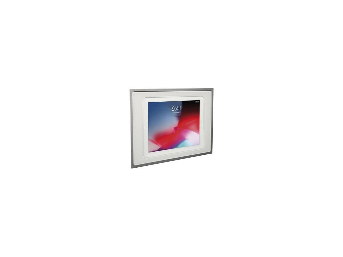 UP-Dockingstation Eltako InWall-10 215×305×78mm Aluminium weiss
