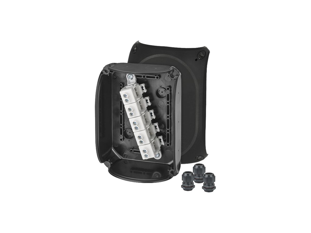 AP-Abzweigdose Hensel KX 1010 AX Ex-2/22 5×10mm² 130×180×77mm IP66 sz