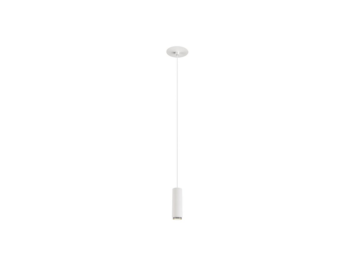 EB-LED-Pendelleuchte SLV LALU 9.5W 680lm 3000K DIM Ø34.5mm weiss
