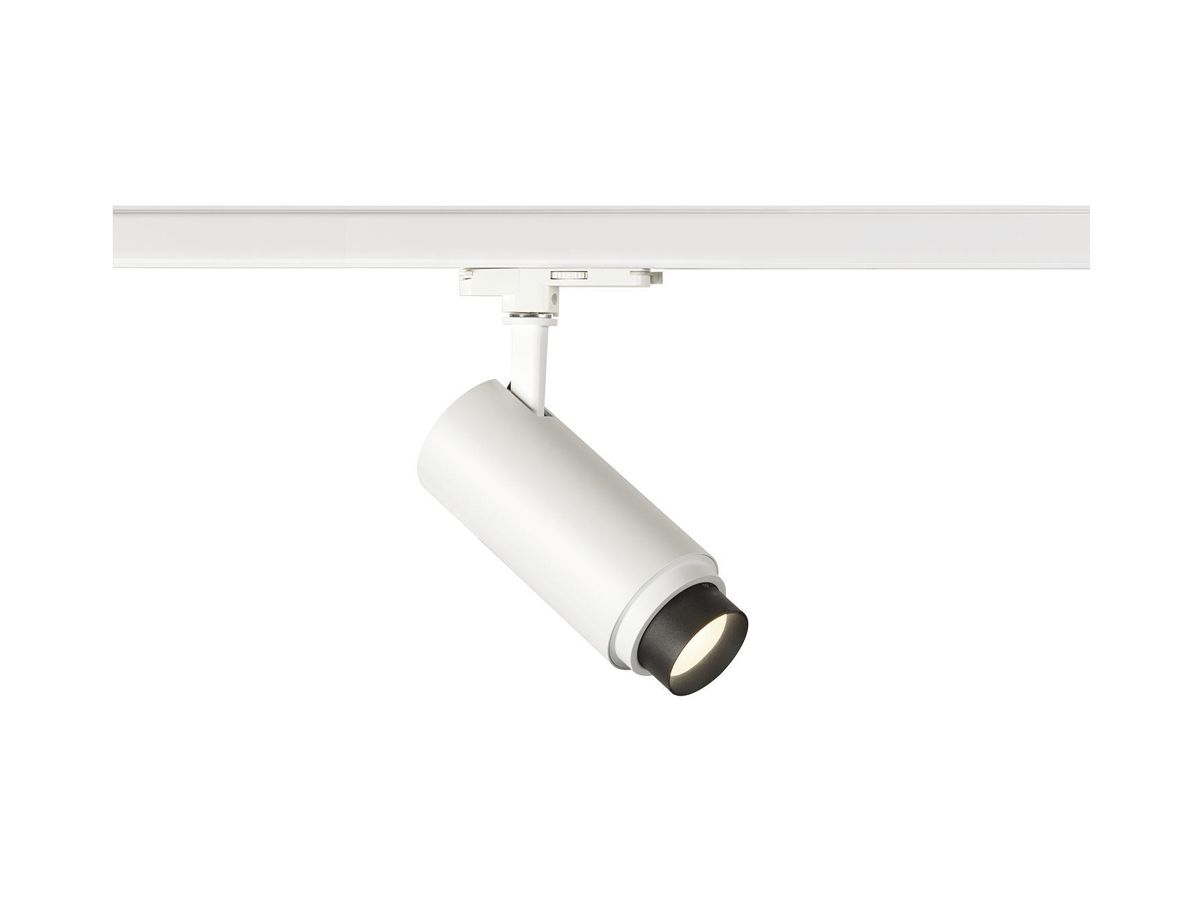 LED-Strahler SLV NUMINOS ZOOM M DALI 20W 1900lm 4000K 15…60° 3-Ph.weiss/schwarz