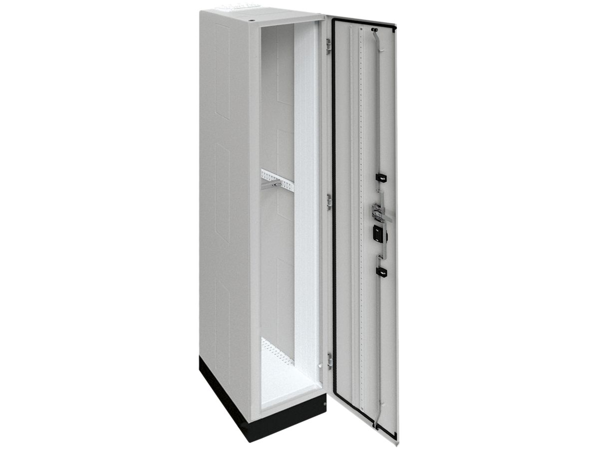 Schrank Hager univers Schutzklasse I 1850×300×400mm mit Sockel 100mm IP55