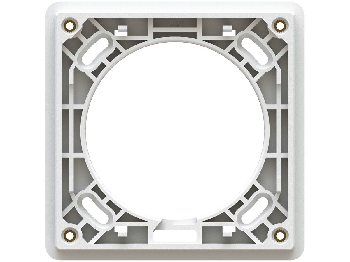 UP-Befestigungsrahmen Max Hauri EXO Grösse 1×1 weiss