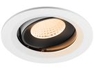 LED-Downlight SLV NUMINOS MOVE M 12W 1700lm 2700K MB DALI Ø120 ws/sz