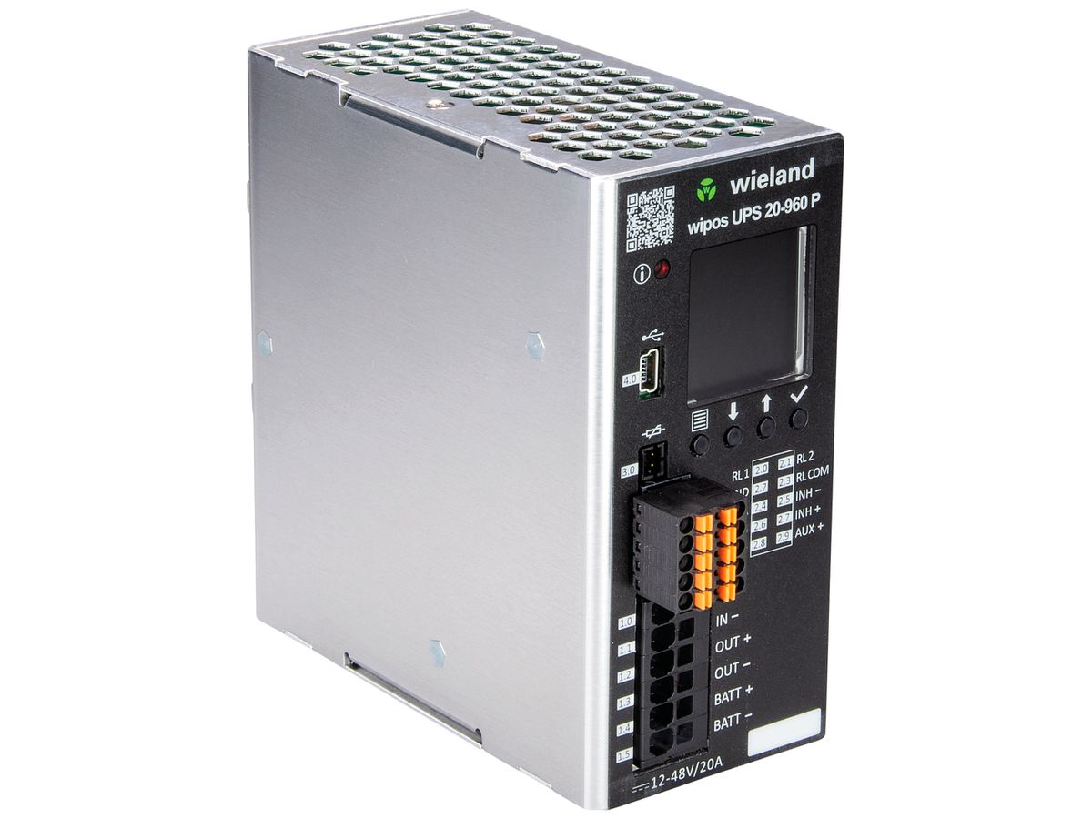 USV-Steuergerät WIPOS P IN:10…60V OUT:12…48V