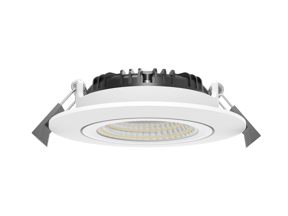 EB-LED Spot MILO 5W/8W ws 3CCT IP65 - 100lm/W,2700/3000/4000K,dimmbar,68-75mm