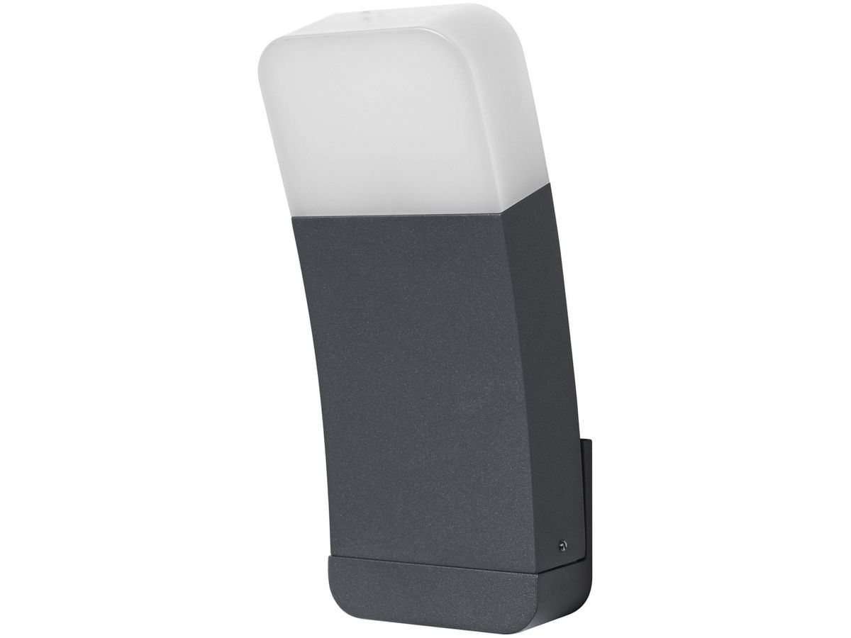 LED-Wandleuchte SMART+ WIFI CURVE 9W RGBW, 520lm, 100×93×248, anthrazit