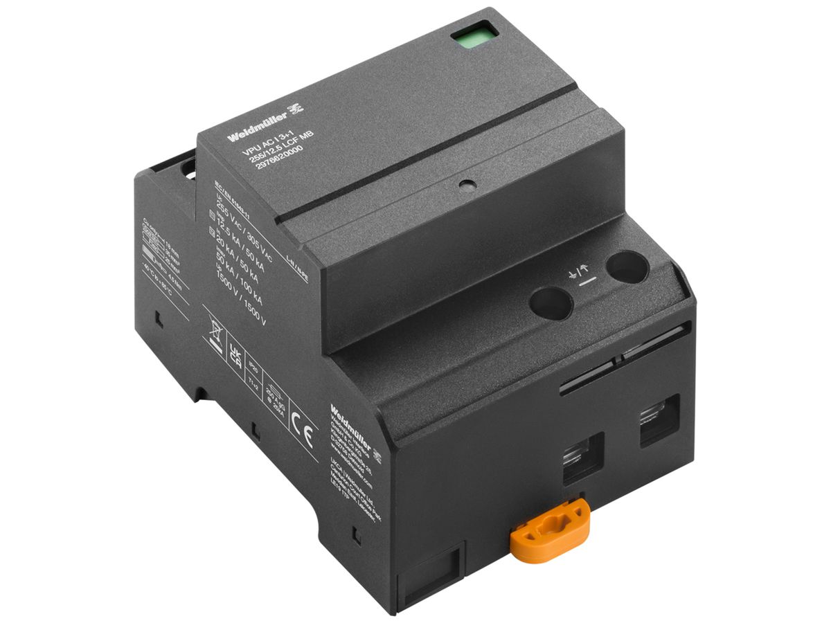 Überspannungsschutz WM VPU AC I 3+1 4P 12.5kA 230V IT/TN-C-S/TN-S/TT 4TE