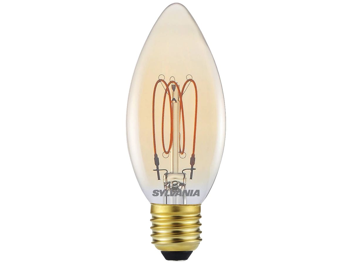 LED-Lampe Sylvania ToLEDo Vintage E14 3.5W 250lm 2000K DIM Ø35×97mm klar
