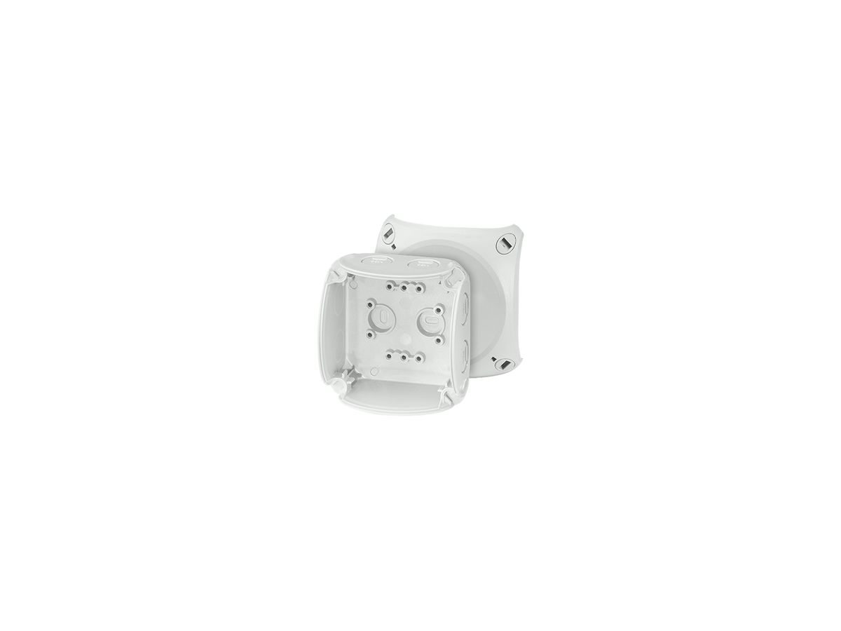 AP-Abzweigdose Hensel KF G 2.5mm² ohne Klemmen grau