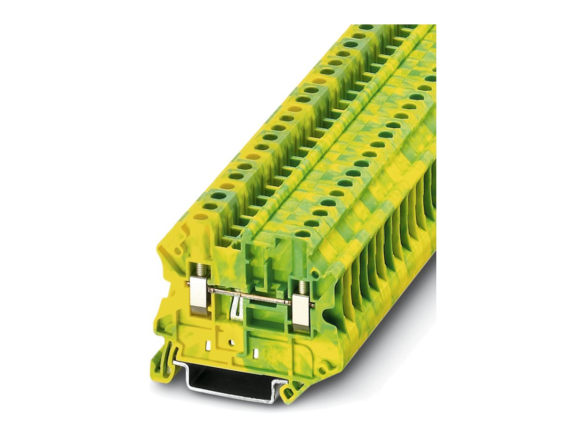 Reihenklemme 0.14…6mm² Schraubanschluss grün/gelb