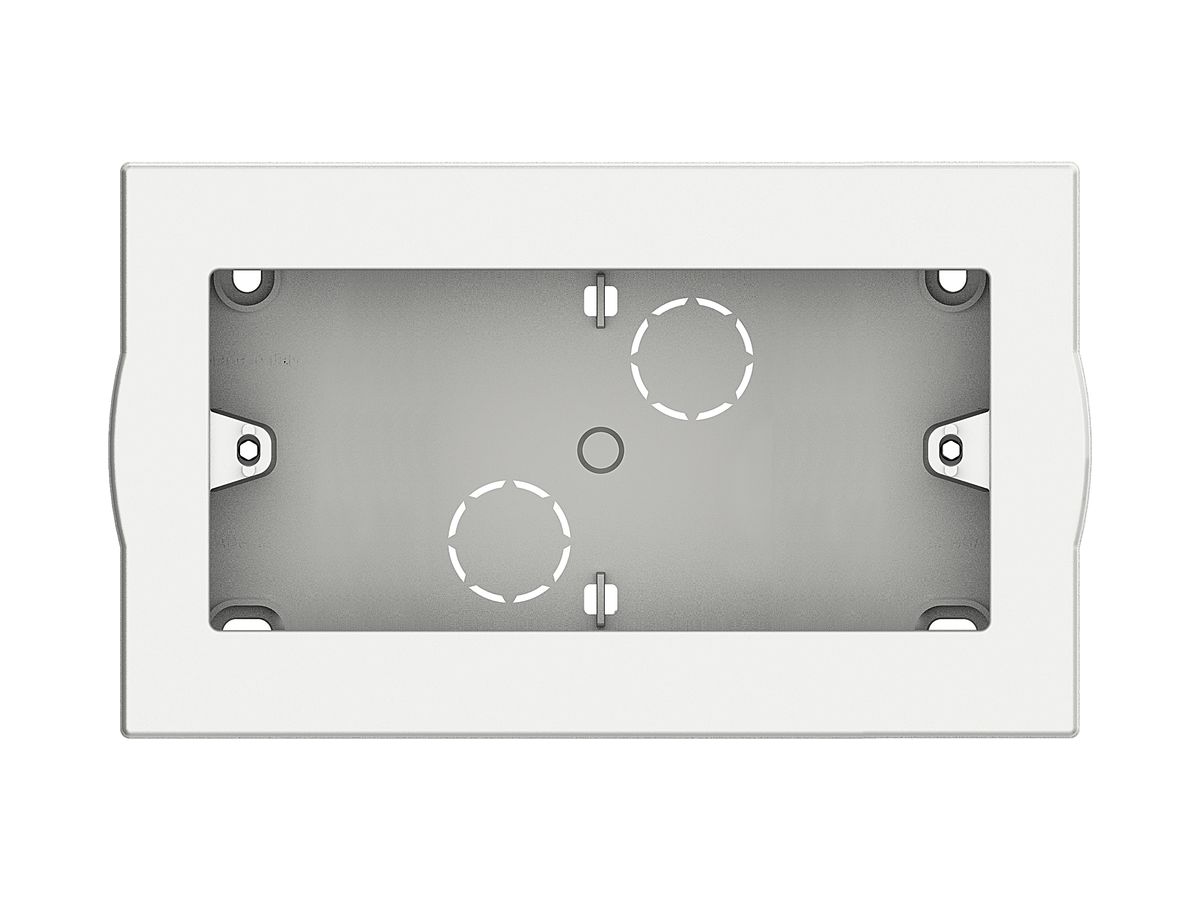 AP-Rahmen AXOLUT 1×4 Modul weiss