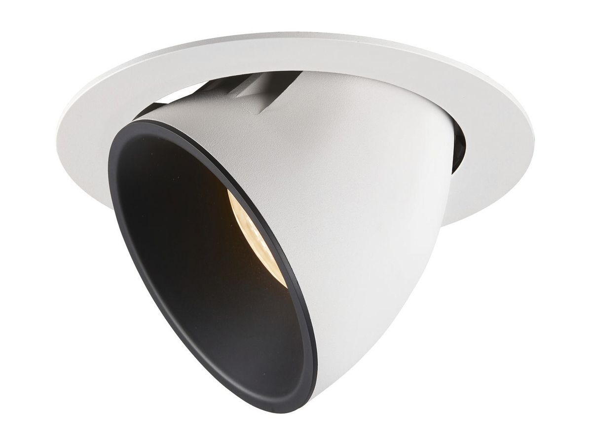 EB-LED-Downlight SLV NUMINOS GIMBLE XL, 37.4W 1050mA 3300lm 2700K 20° ws/sz