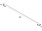 LED-Lichtband SLV GRAZIA IP FLEXSTRIP TW 24V 80W 2700…6500K 120° 5020mm