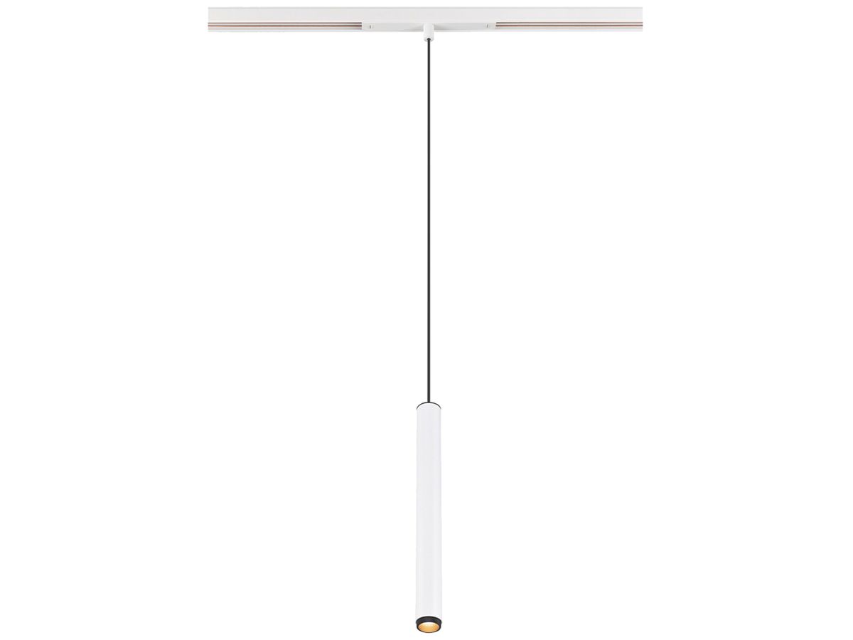 LED-Pendelleuchte SLV GRIP S 48V AD 9.8W 530lm 927 DALI Ø30mm weiss