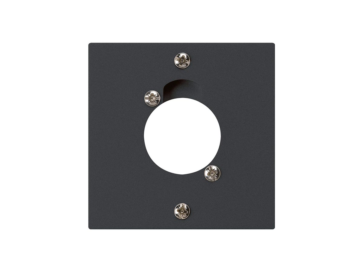 Montageset für 1 XLR schwarz kallysto