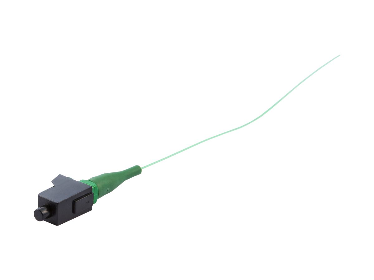 Patchkabel Pigtail SC/APC G 657 A Semitight 1m grün