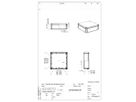Apparategehäuse RW CUBO O 400×400×130 OPCF OHI CP1H transparent
