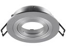 Einbaurahmen SLV NEW TRIA 75 Aluminium Ø93×26mm Silber