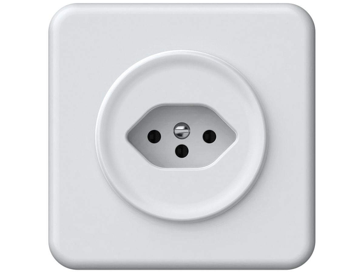 UP-Steckdose origin 1×Typ 13 10A 230V 92×92mm weiss