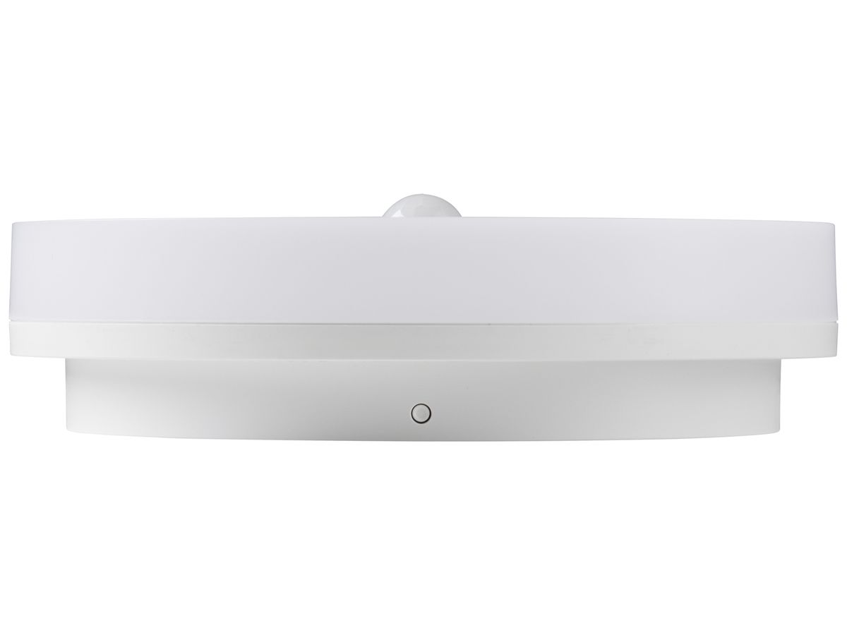 LED-Decken-/Wandleuchte Slice Circle2 PIR SEN 15W 1700lm 830/840 IP54 Ø220 ws