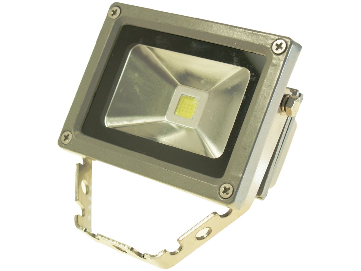 LED-Strahler 10W grau 800lm, 6000K 113×85×142mm IP65