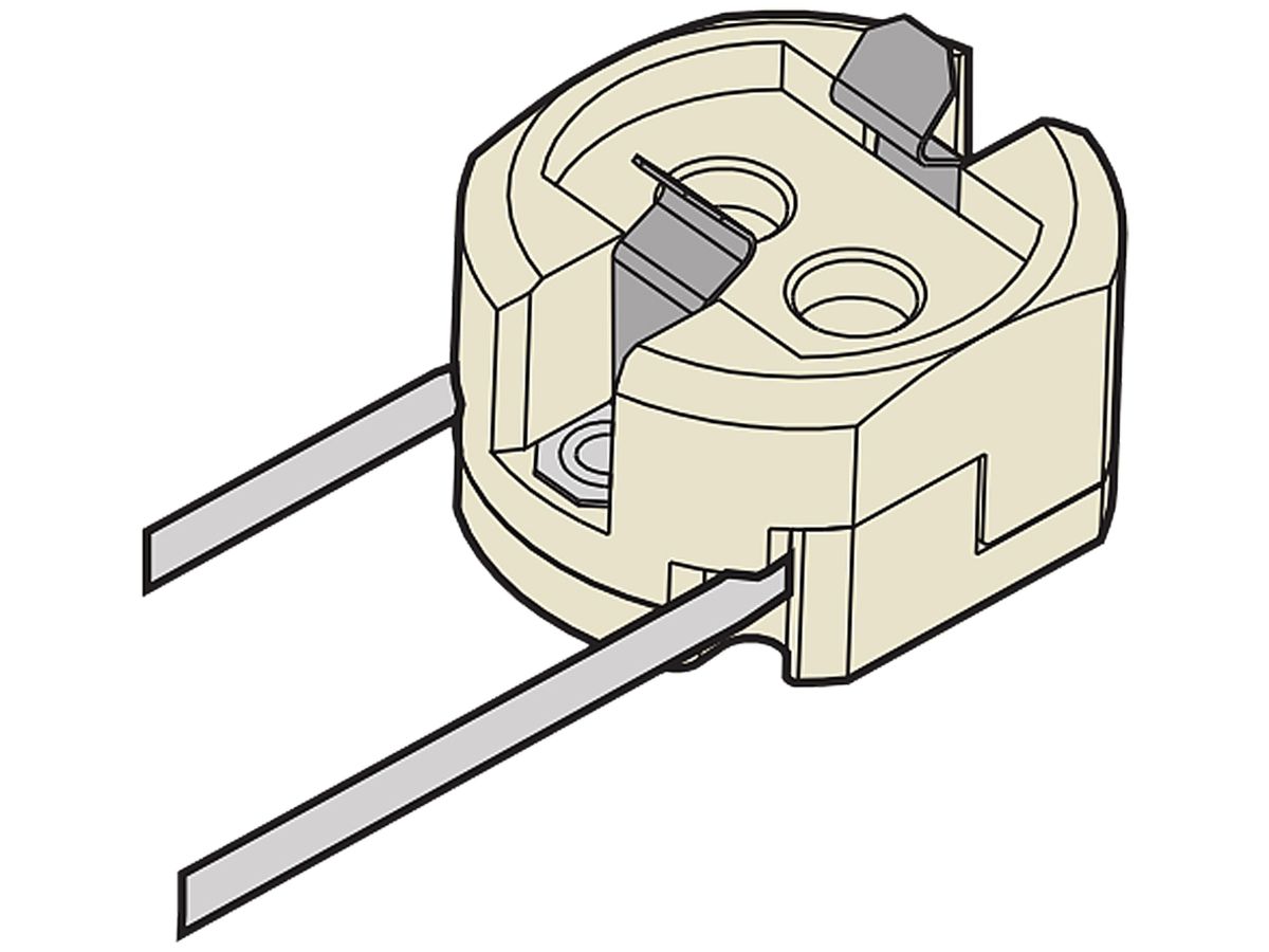 Halogenfassung Steatit G12