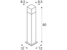 Stehleuchte SLV GRAFIT, E27 11W IP44 anthrazit/weiss