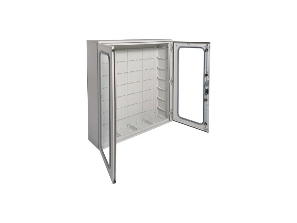 Wandgehäuse Hager Orion.Plus m.Tür 322 Module 7-Reihen 46TE 1100×1150×300mm gu