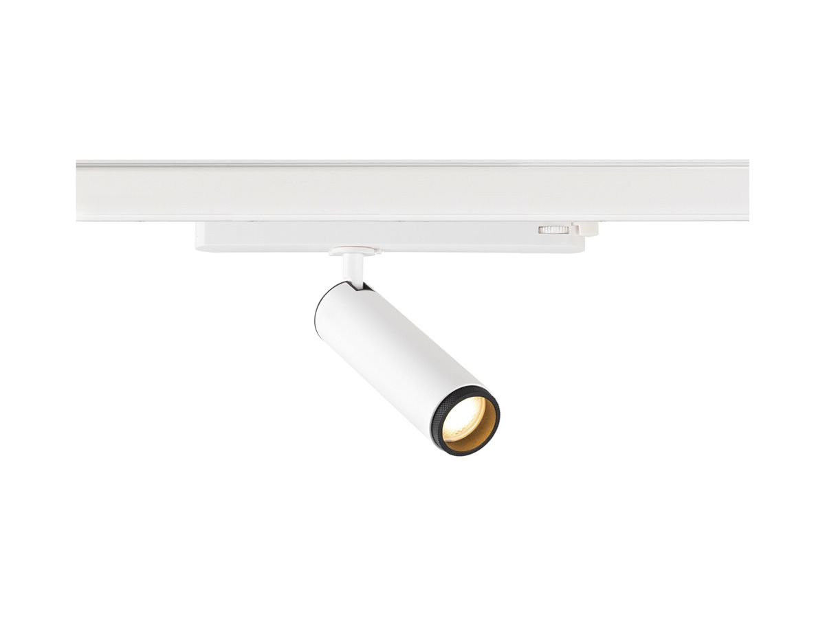 LED-Spot SLV GRIP M 1×15W 1000lm 920…930 42° DIM AD3PH Ø43×147mm weiss