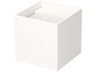 LED-Wandleuchte maxLUCE BIG-BOX 6W 500lm 3000K 90° IP54 weiss