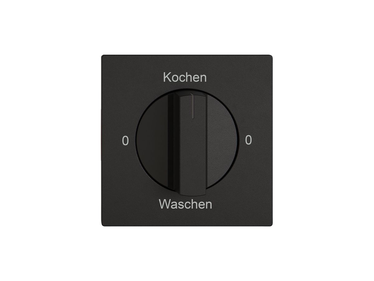 Montageset EDIZIO.liv SNAPFIX® f.Drehschalter m.Griff 0-Kochen-0-Waschen sz