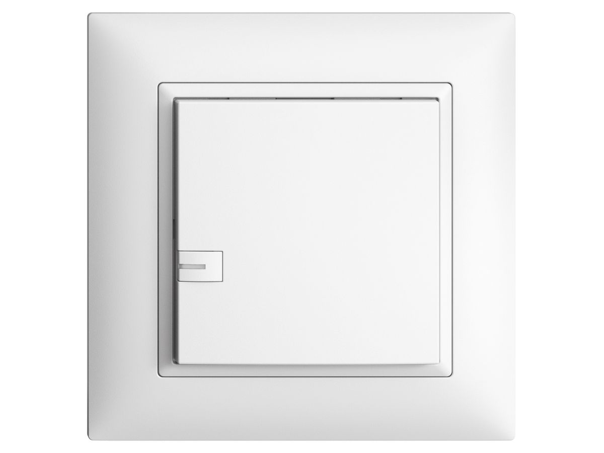 UP-KNX-Taster RGB EDUE FMI, 250mW, m.RGB-LED, 1×Taste, 1×Tastenb., ws