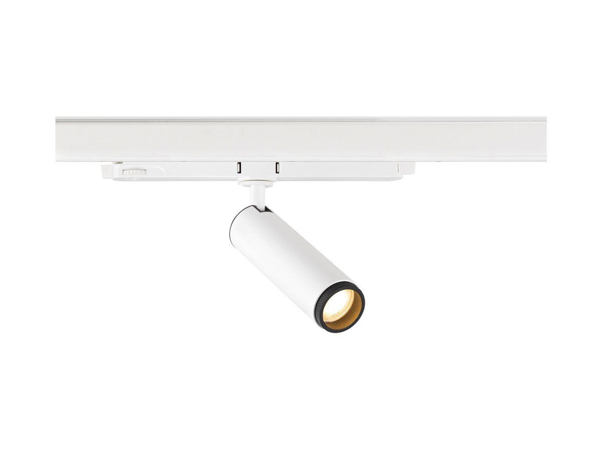 LED-Spot SLV GRIP M 1×15W 1000lm 920…930 42° DALI AD3PH Ø43×147mm weiss