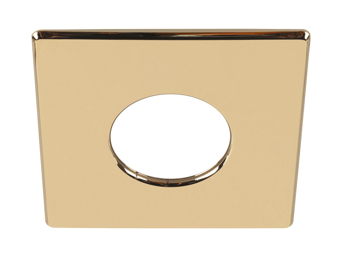 Abdeckring SLV UNIVERSAL IP65 Kunststoff 88×88×3.5mm Gold