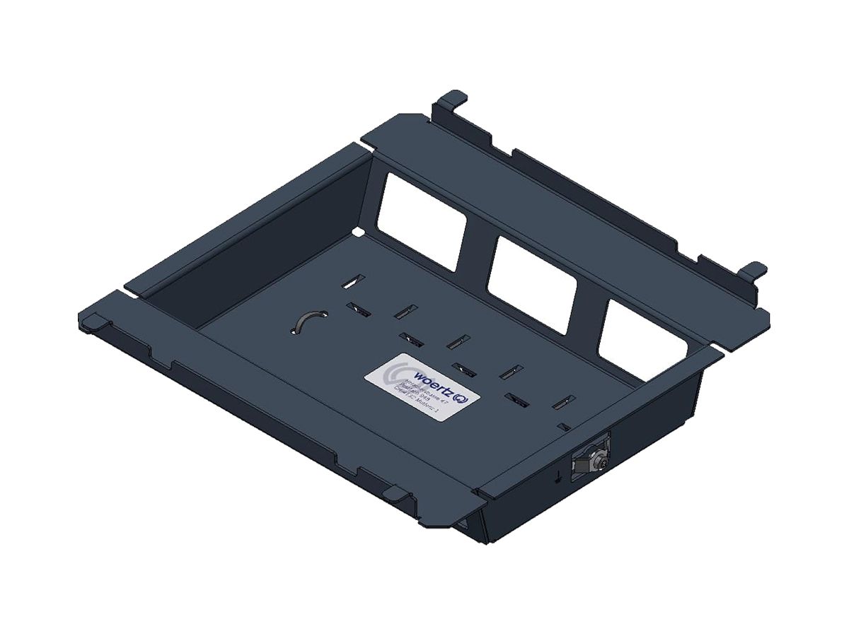 Gehäuse Woertz zu DAK 8825 2×3 FLF liegend leer