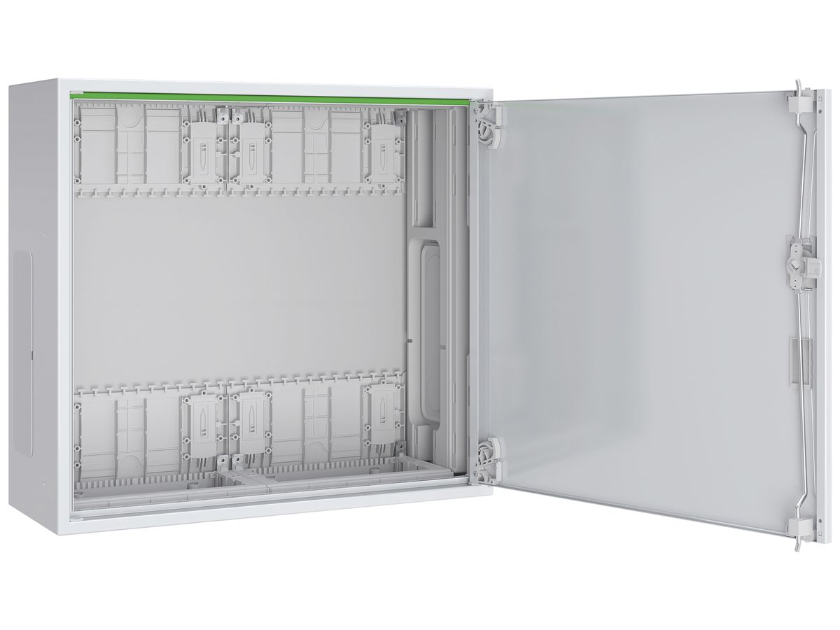 Wandgehäuse PrismaSeT XL IP44 m.Tür 550×500×210mm 2 Felder 3 Reihen